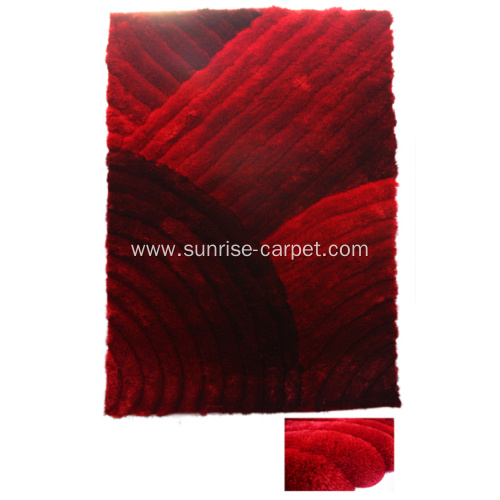 Polyester 3D Shag Carpet